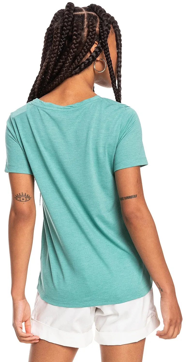 T-Shirt Roxy Chasing The Swell - BKH0/Sea Blue - women´s