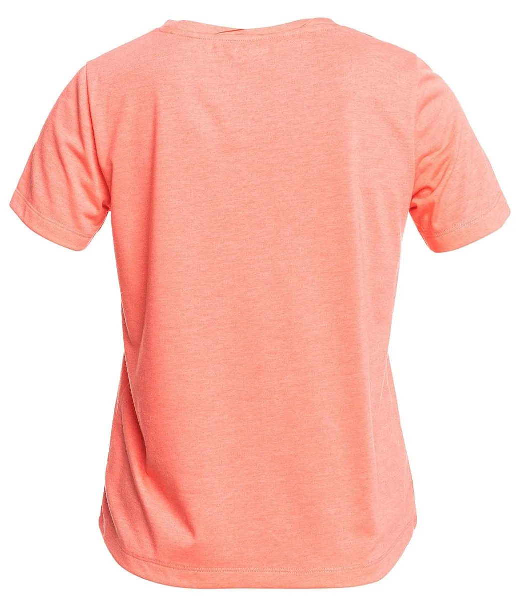 T-Shirt Roxy Chasing The Swell - MHF0/Fusion Coral - women´s