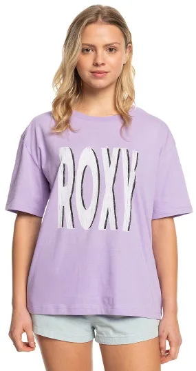 T-Shirt Roxy Sand Under The Sky - PNG0/Purple Rose - women´s