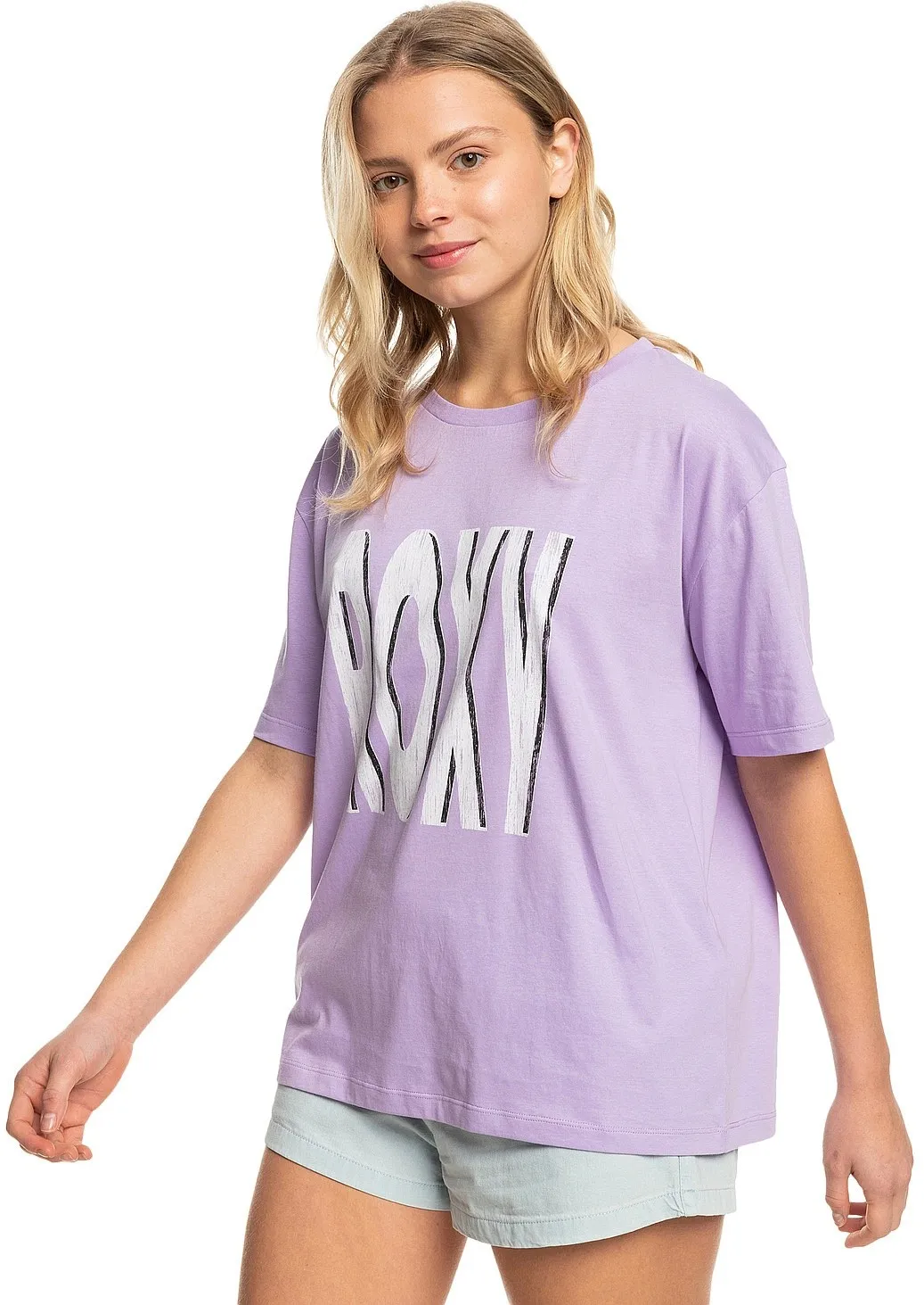 T-Shirt Roxy Sand Under The Sky - PNG0/Purple Rose - women´s