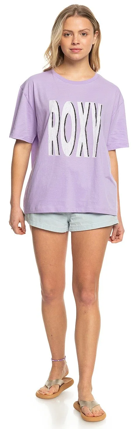 T-Shirt Roxy Sand Under The Sky - PNG0/Purple Rose - women´s