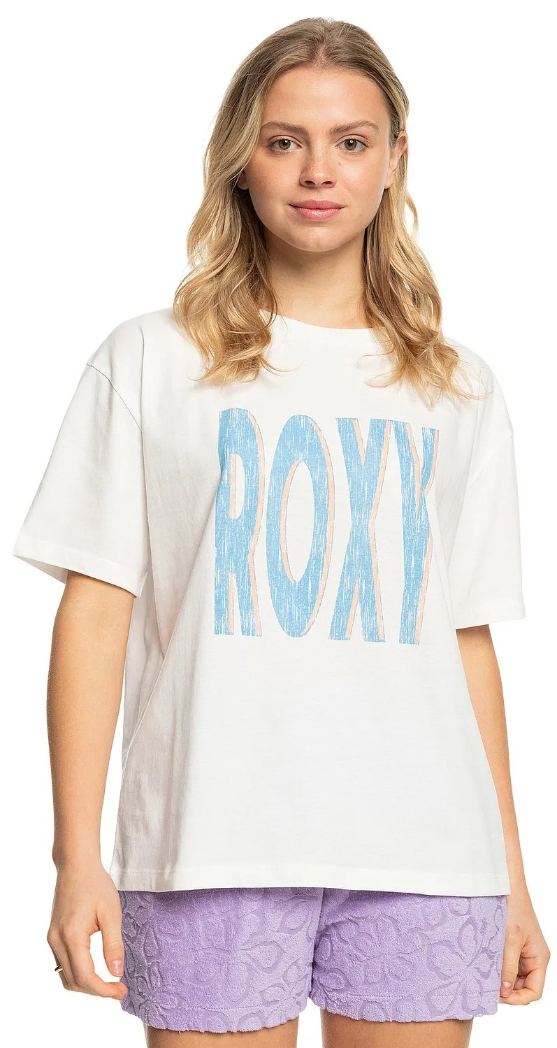 T-Shirt Roxy Sand Under The Sky - WBK0/Snow White - women´s