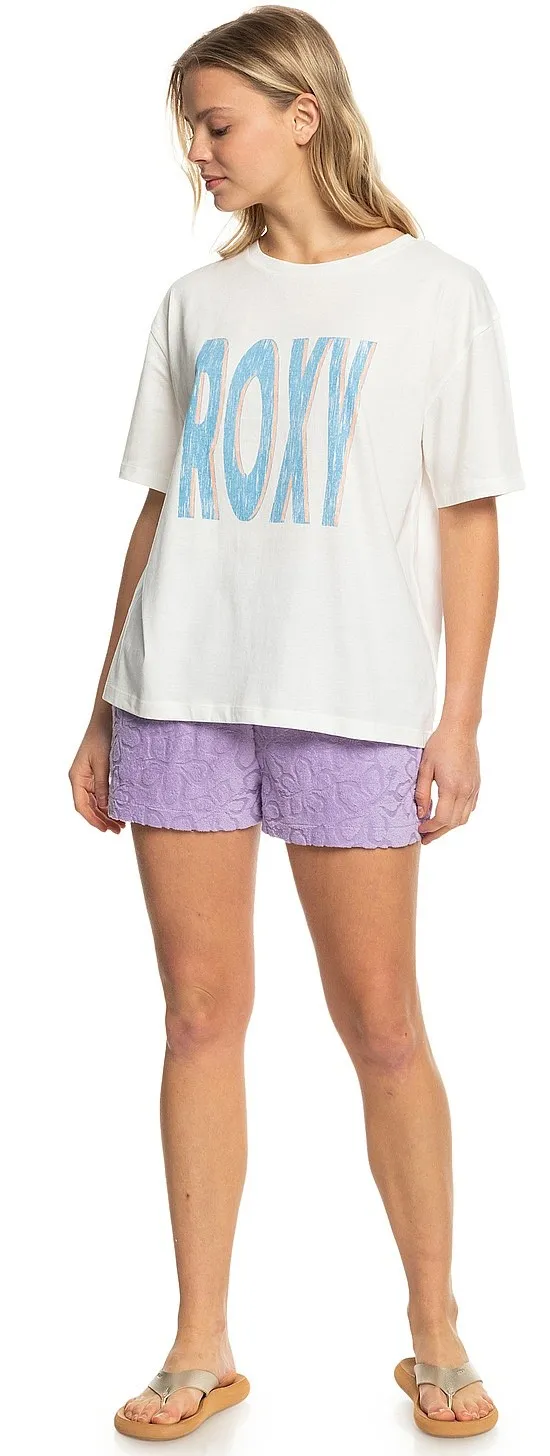 T-Shirt Roxy Sand Under The Sky - WBK0/Snow White - women´s