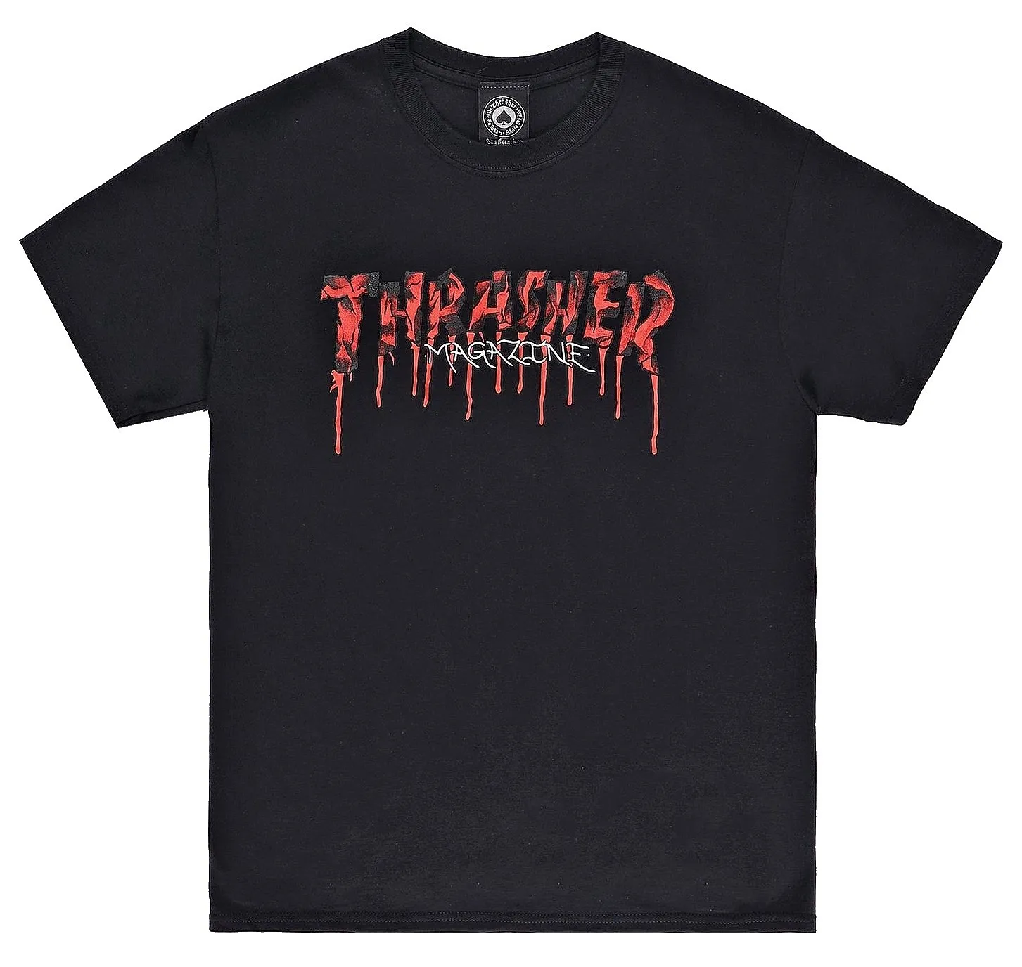 T-Shirt Thrasher Blood Drip - Black - men´s