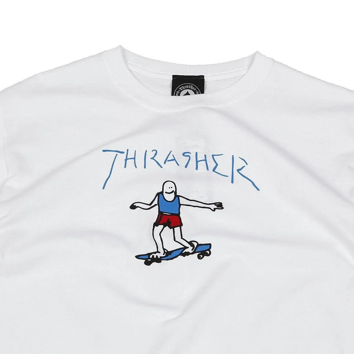 T-Shirt Thrasher Gonz Logo - White - men´s