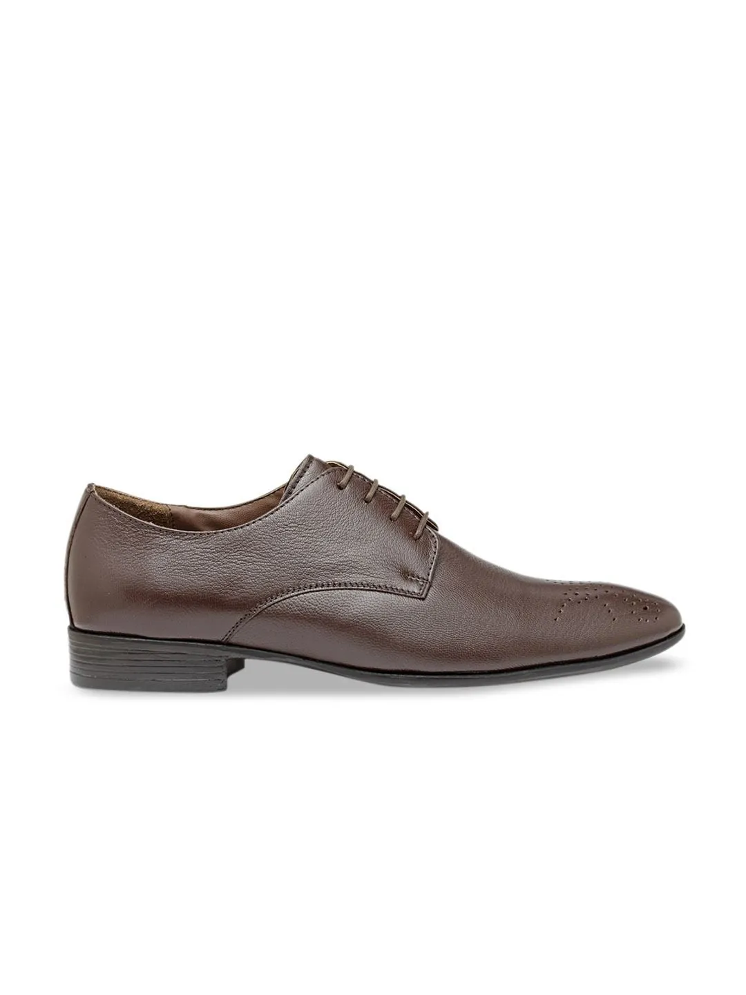 Teakwood Leather Brown Formal Shoes