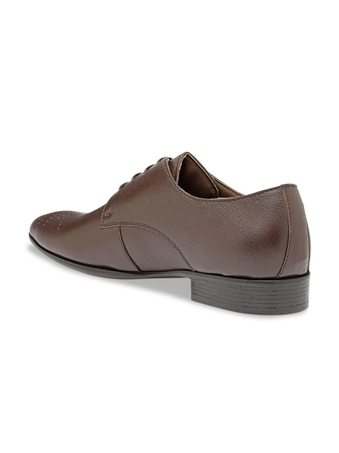 Teakwood Leather Brown Formal Shoes