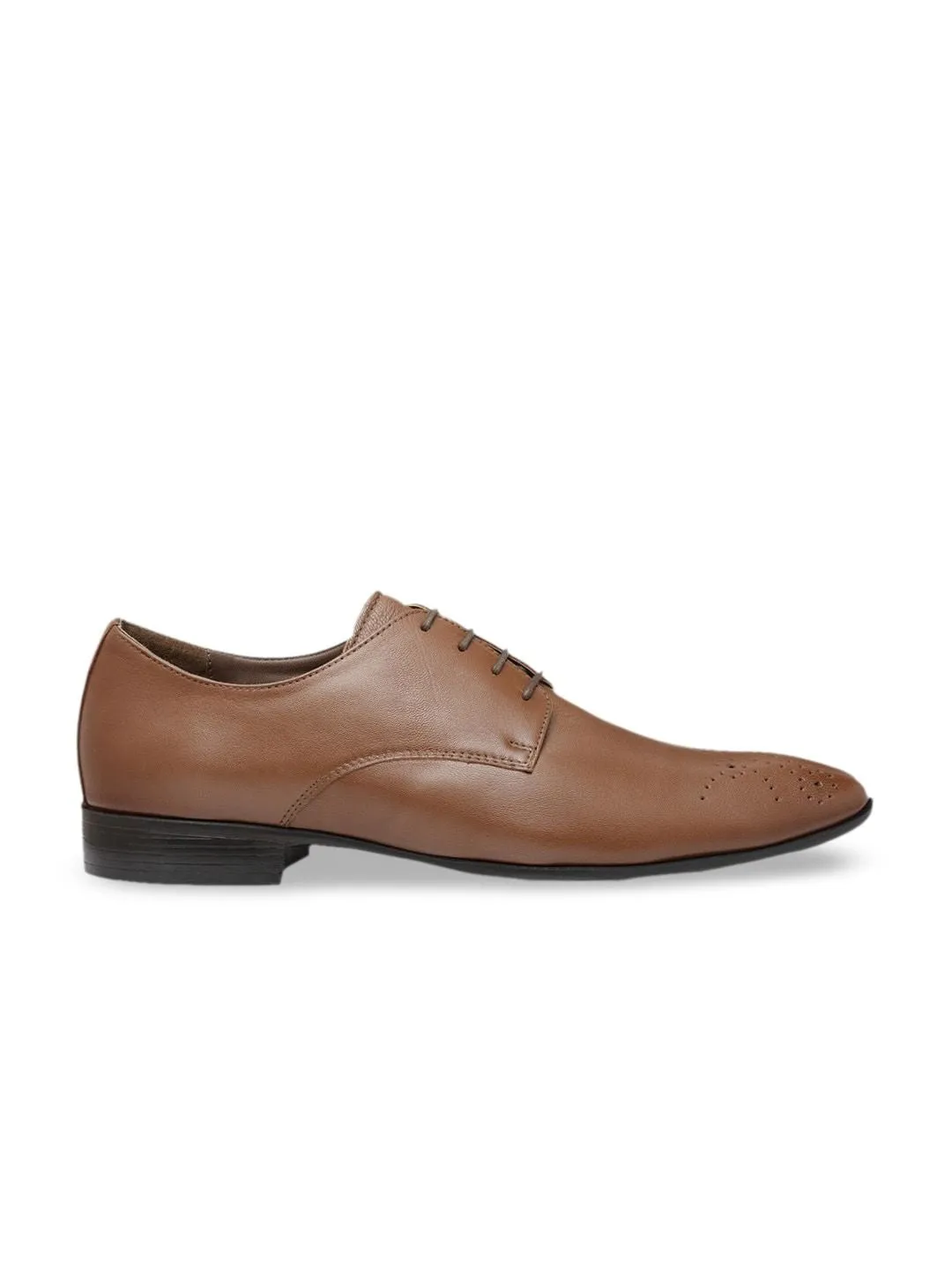 Teakwood Leather Tan Formal Shoes