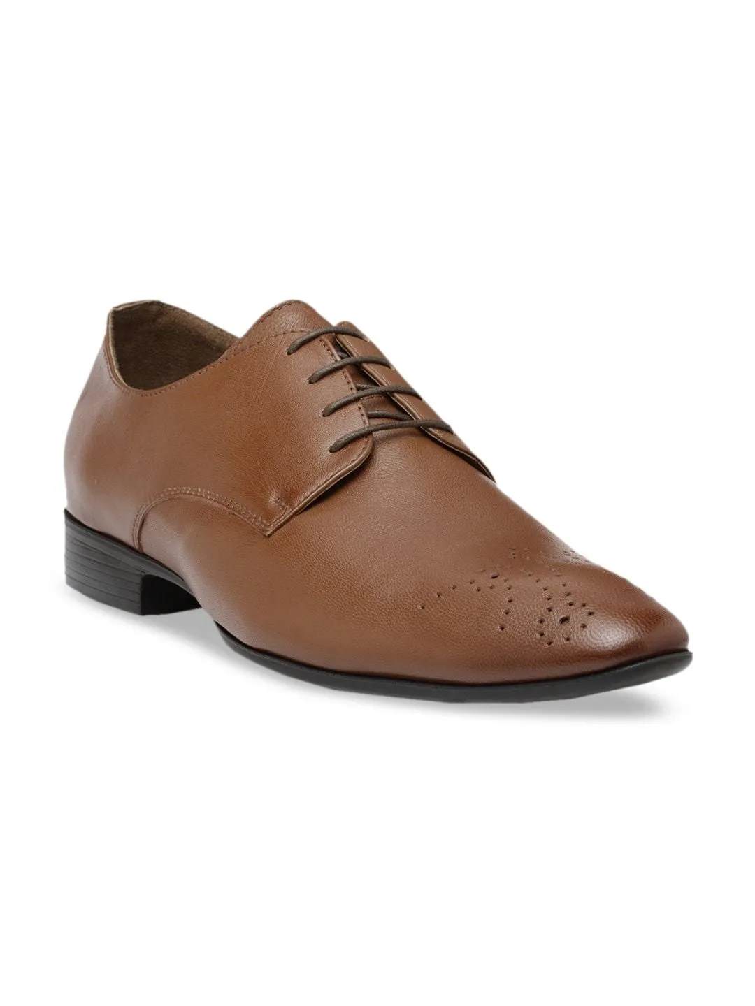 Teakwood Leather Tan Formal Shoes