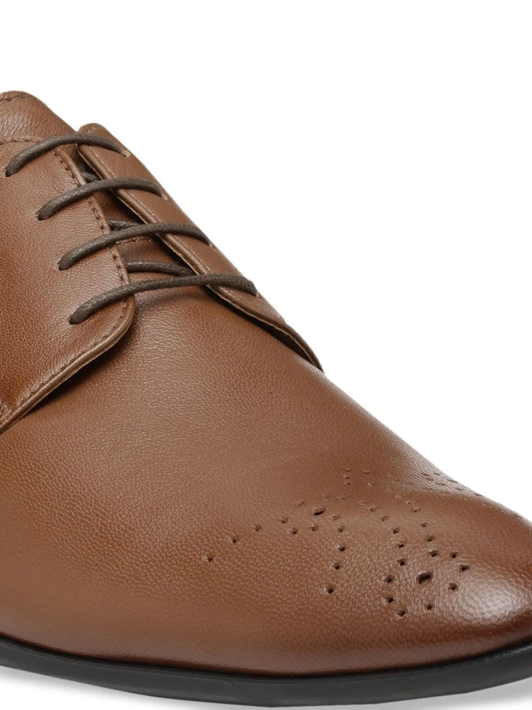 Teakwood Leather Tan Formal Shoes