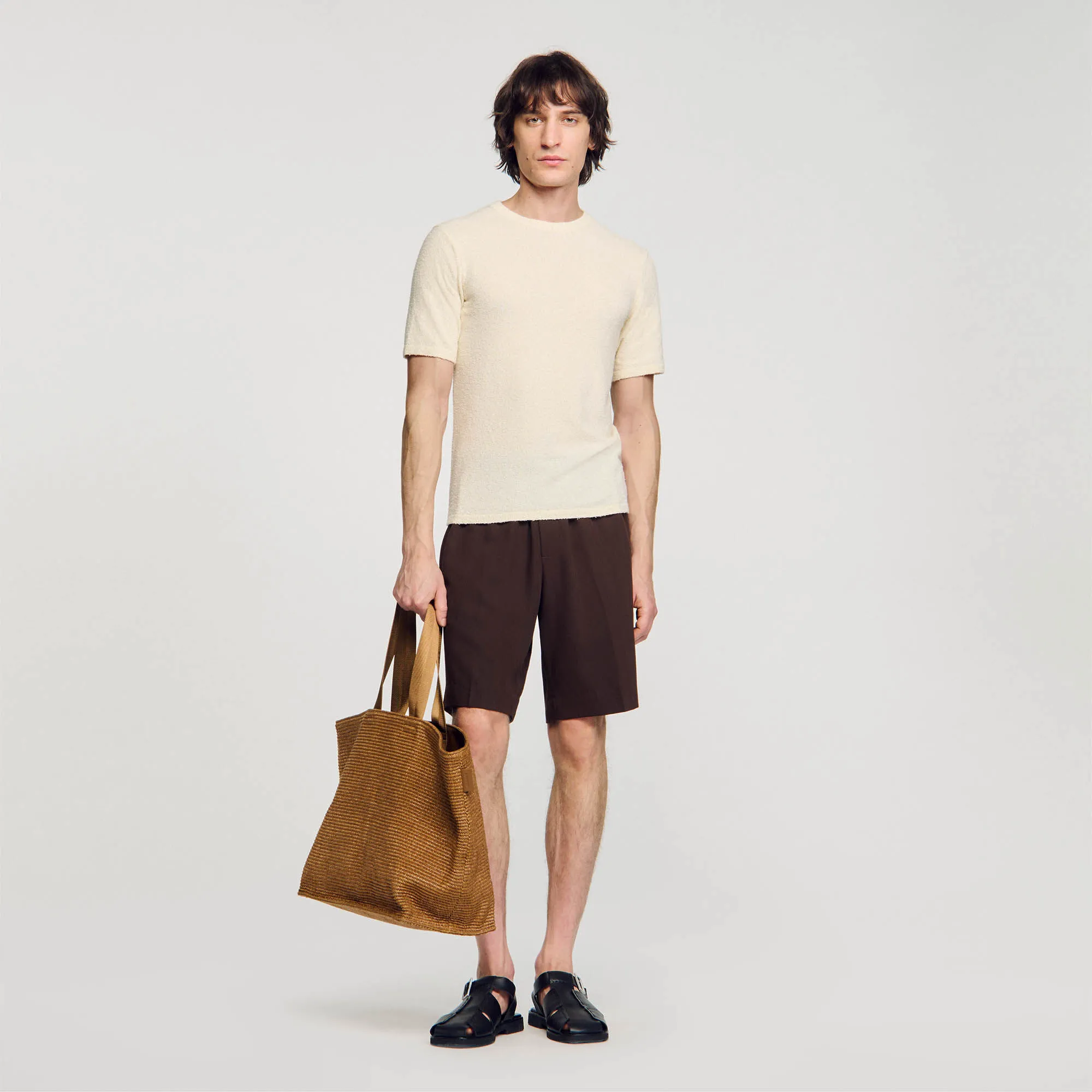 Terry knit T-shirt