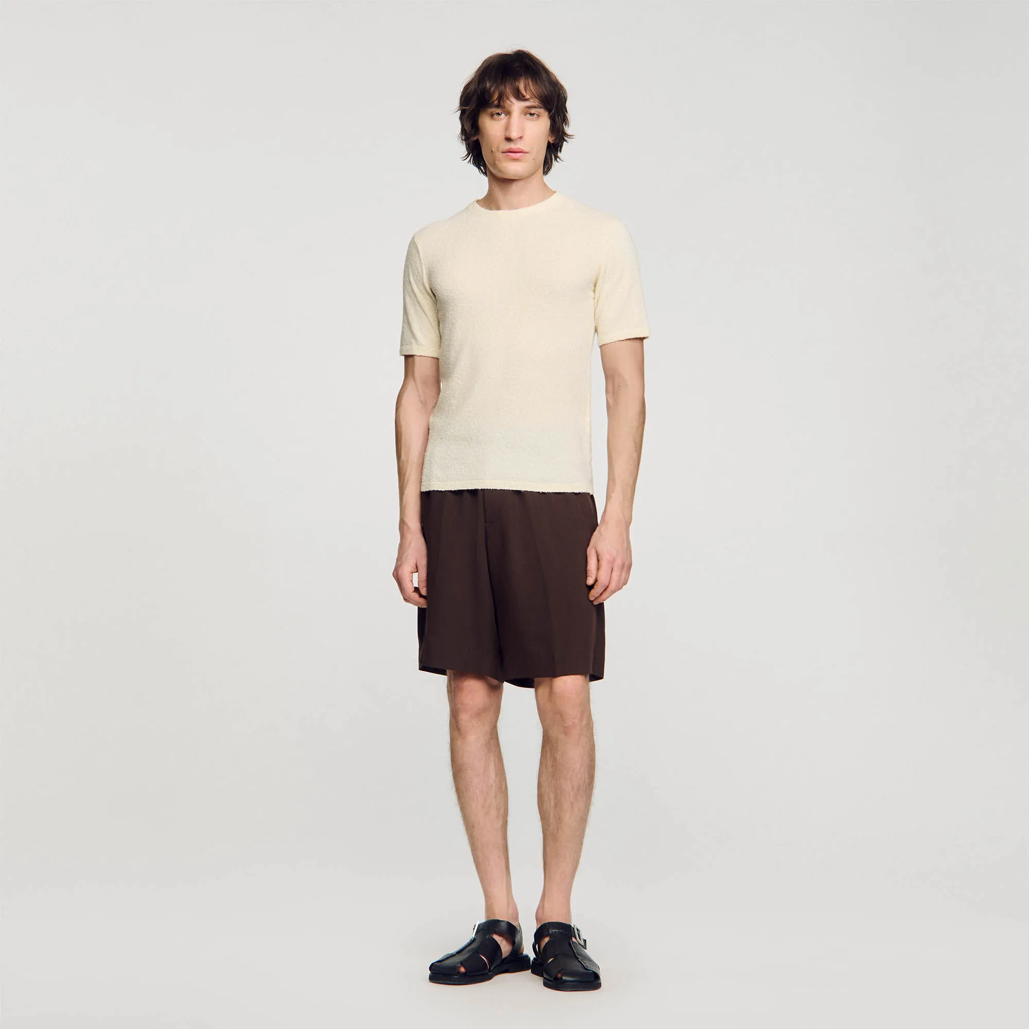 Terry knit T-shirt