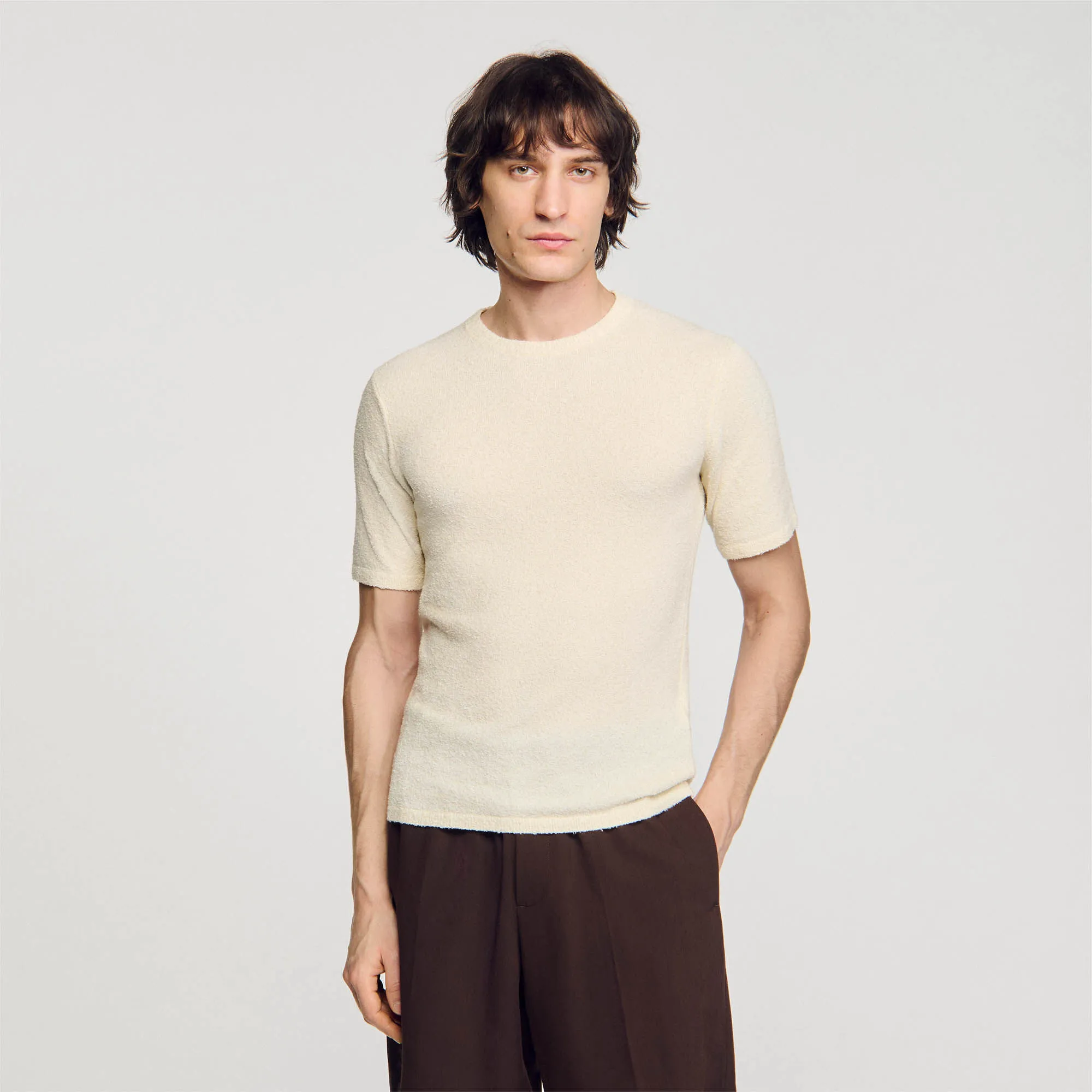 Terry knit T-shirt