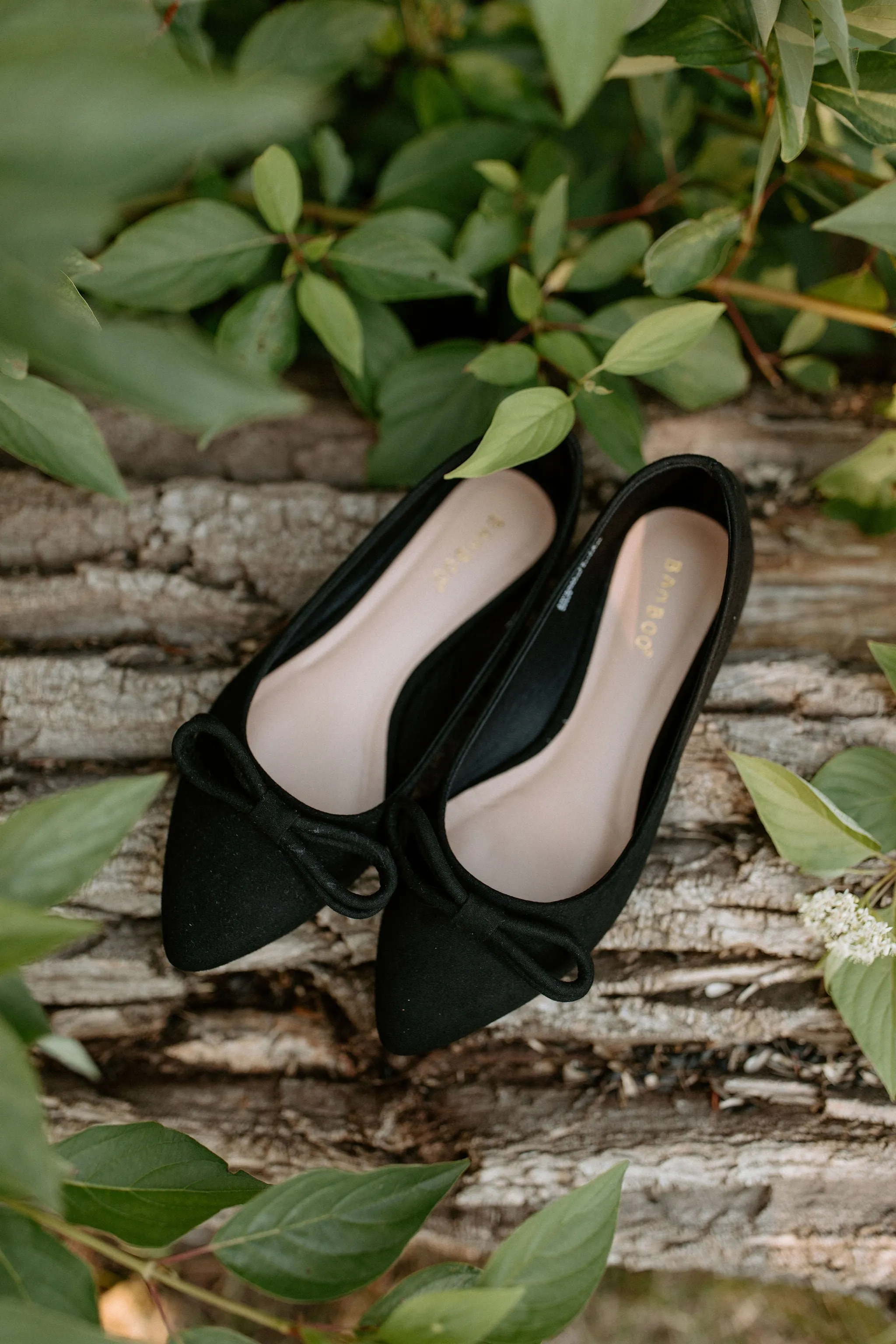 The Journal Bow Ballet Flat - Black