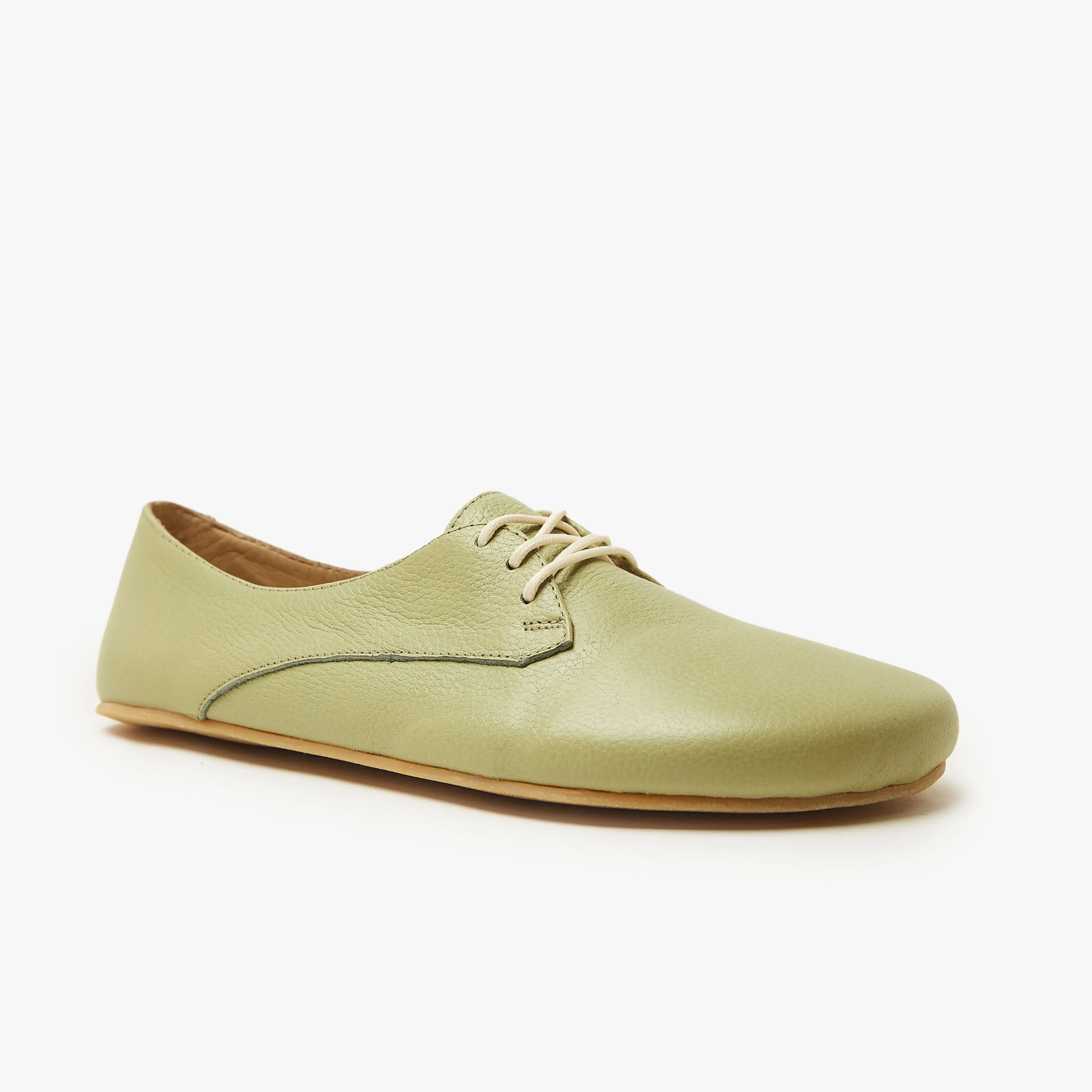 The New Derby | Natural Leather Women