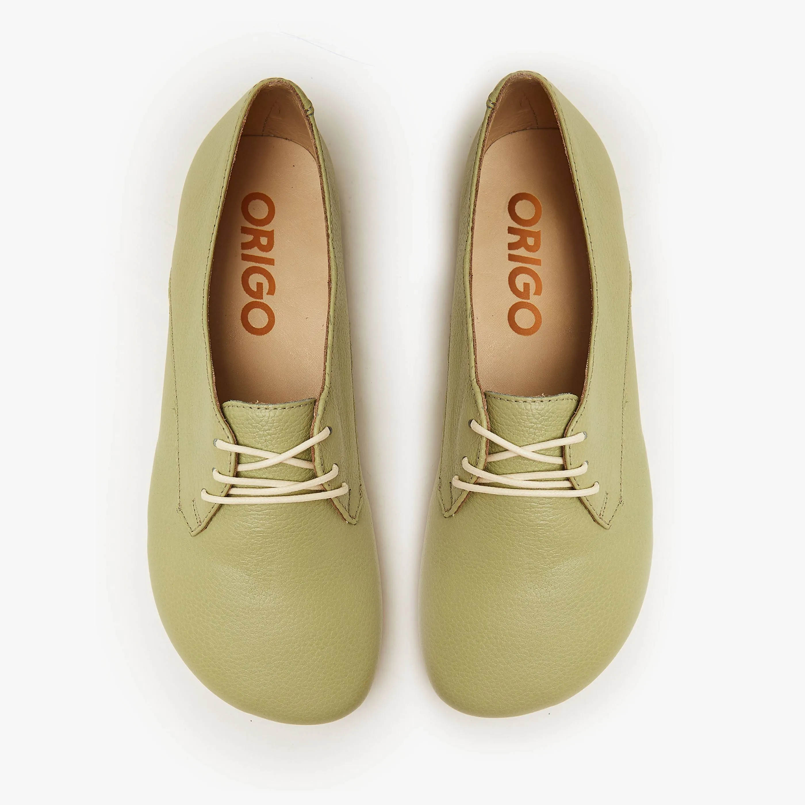 The New Derby | Natural Leather Women