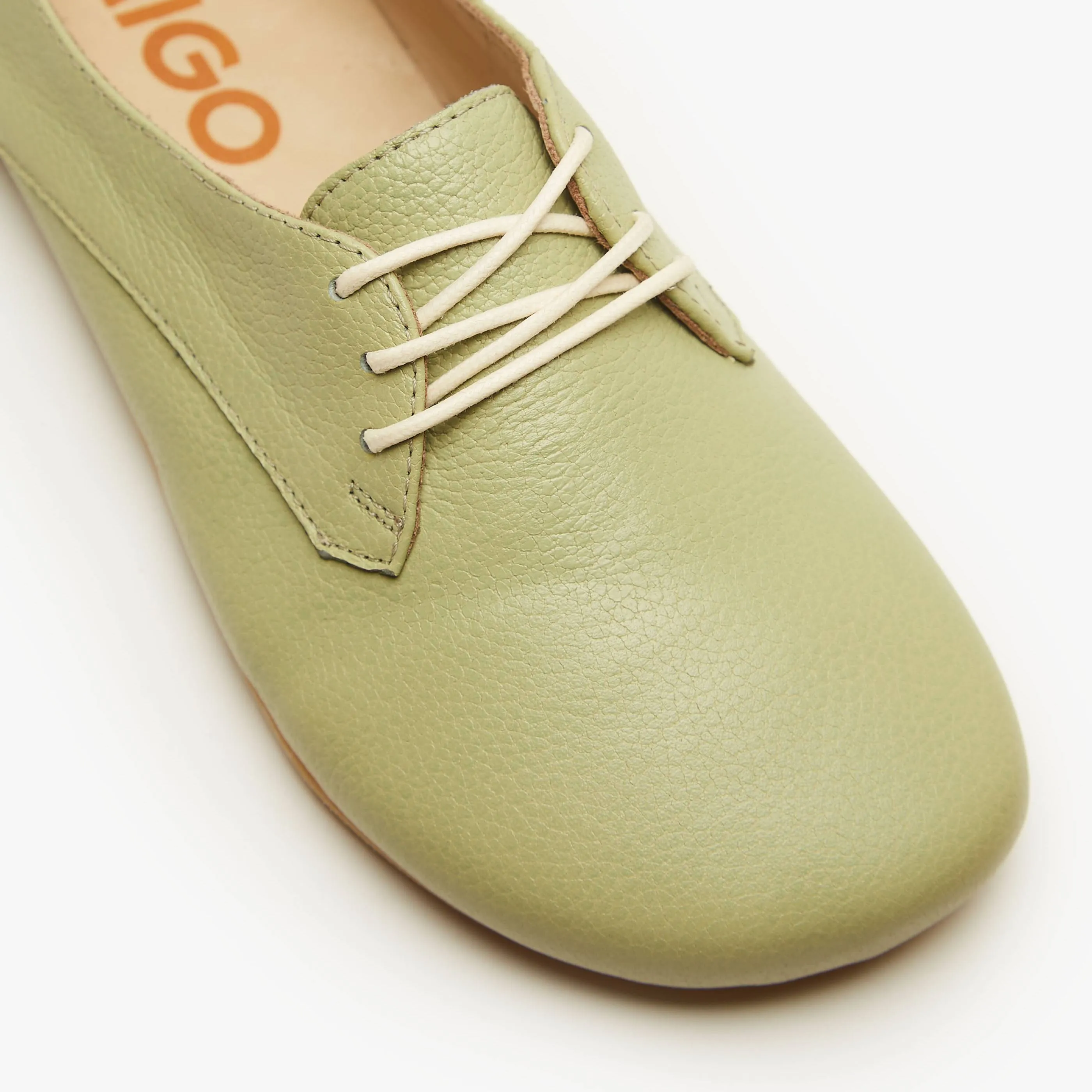 The New Derby | Natural Leather Women