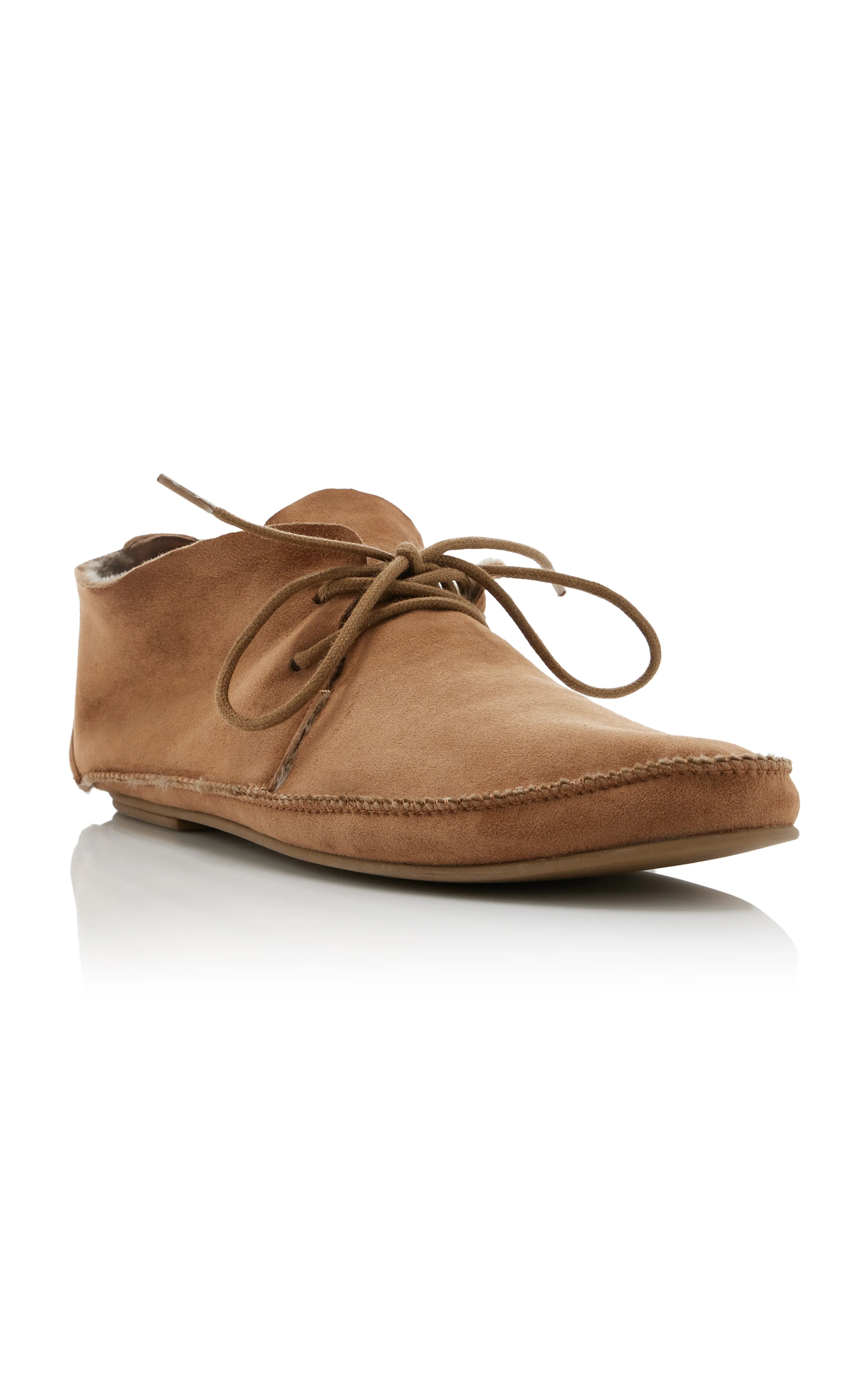 The Row Tyler Shearling Moccasins becomes The Row Shearling Moccasins - Tyler Design