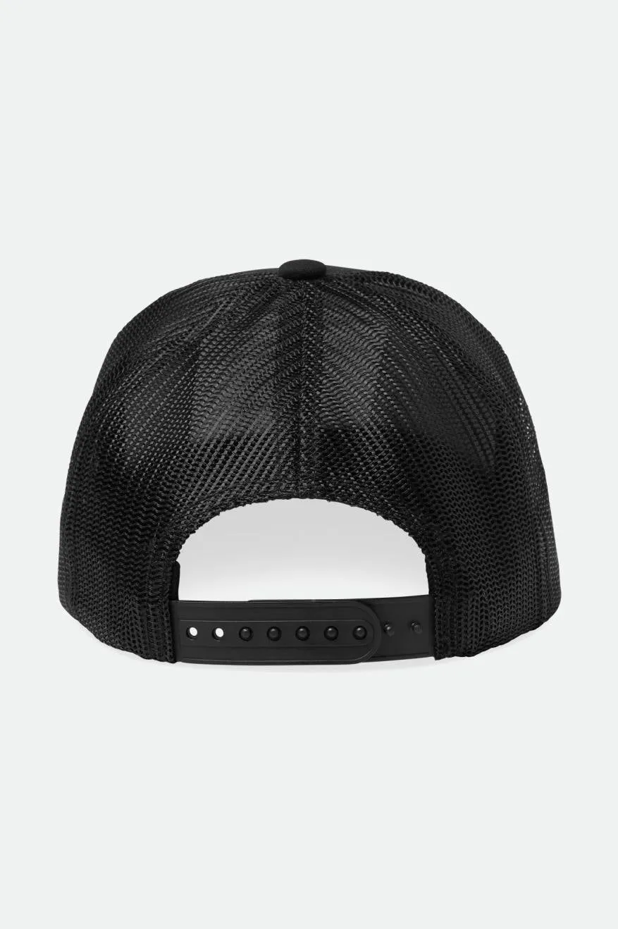 Thornton NetPlus MP Trucker Hat - Black/Black