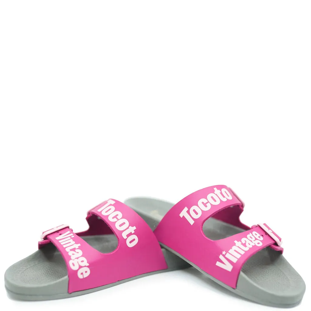 Tocoto Pink Buckle Slide