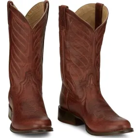 Tony Lama Men's Lenado Cognac Goat Cowboy Boot