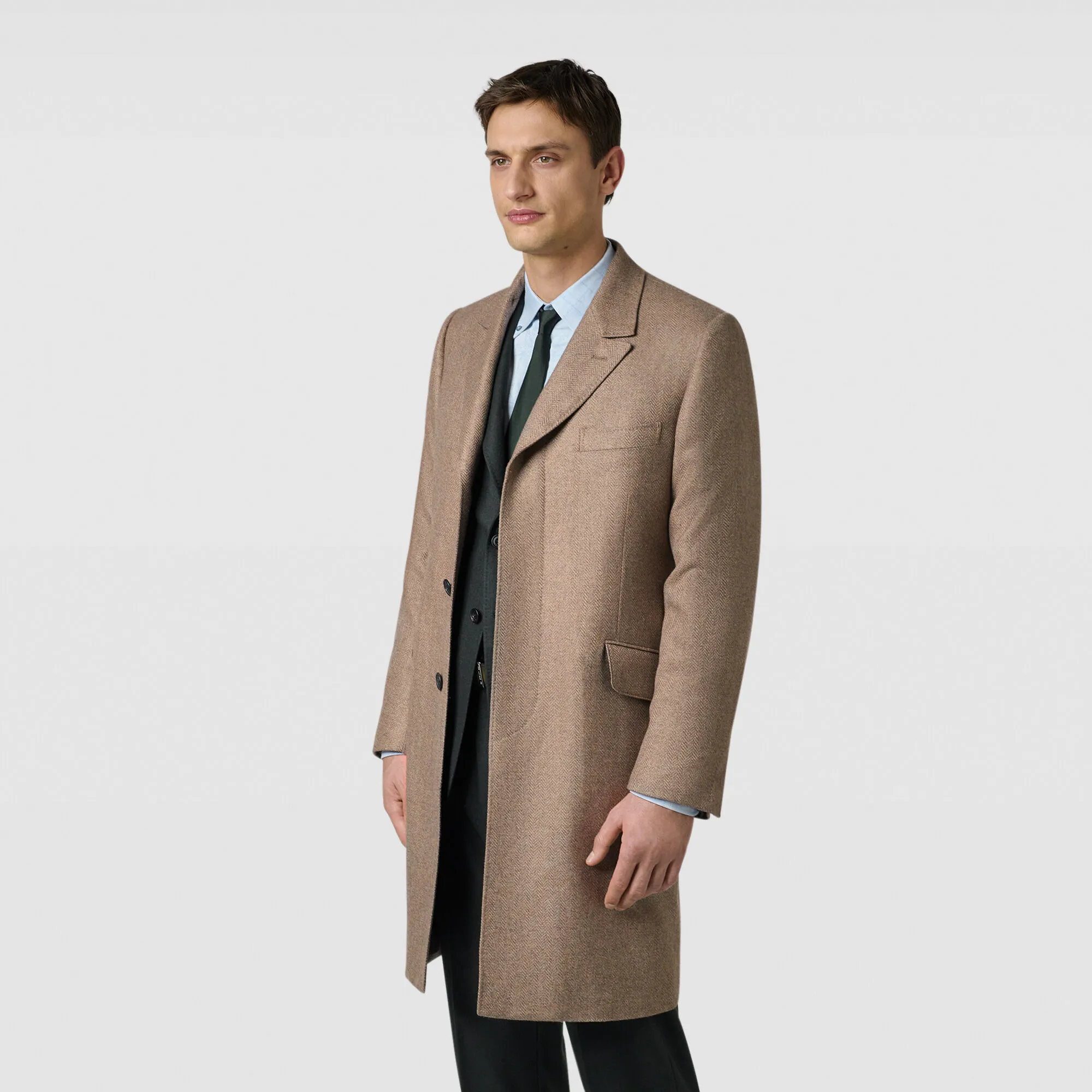 Cashmere & Silk Travel Coat