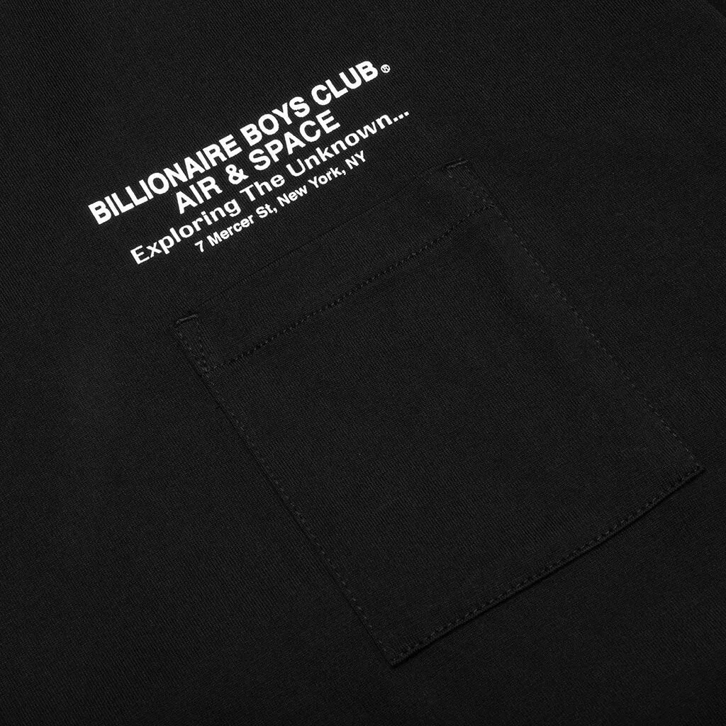 Twilight Zone Short Sleeve Knit in Black