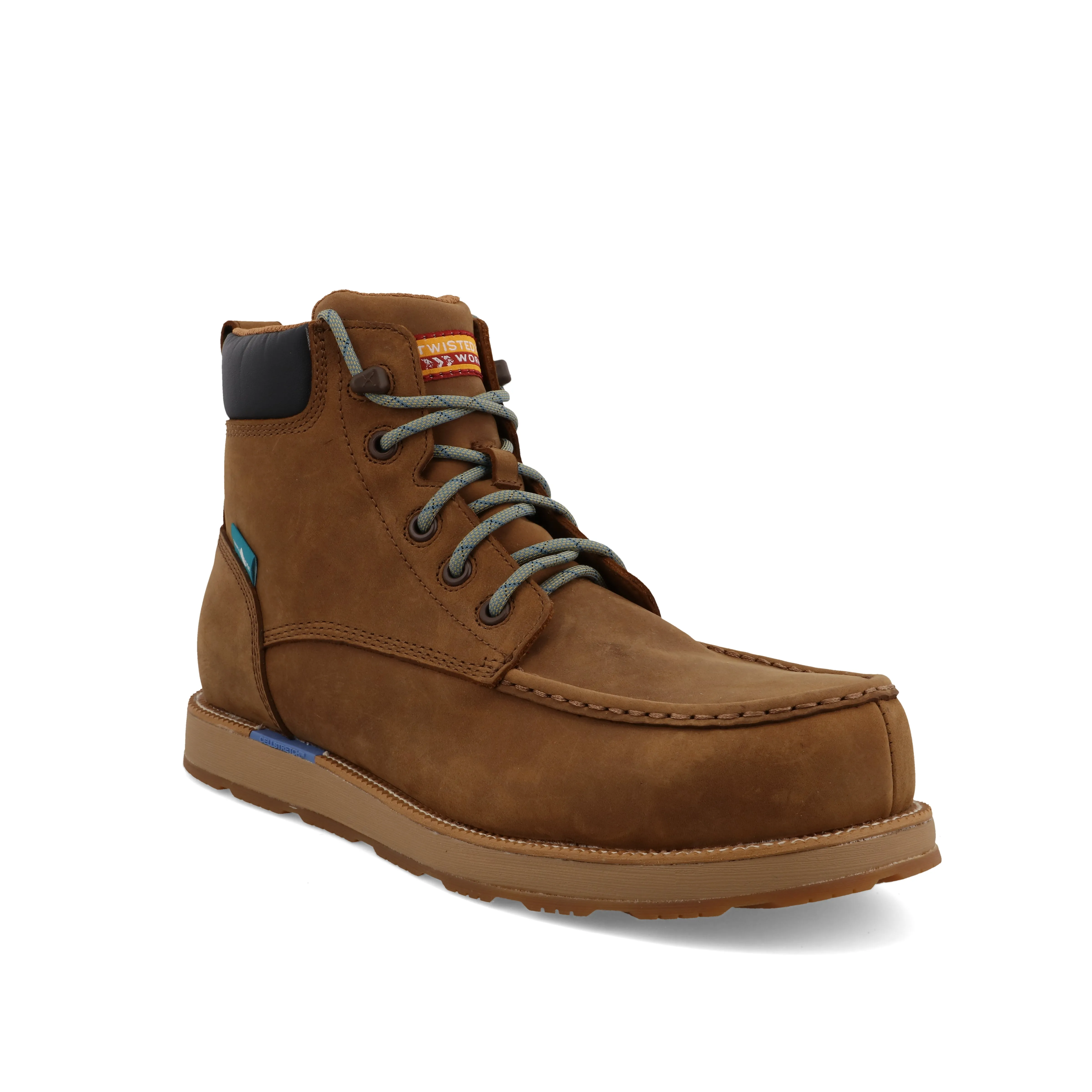 Twisted X Men's 6 Lion Tan Cellstretch Wedge Sole Boot