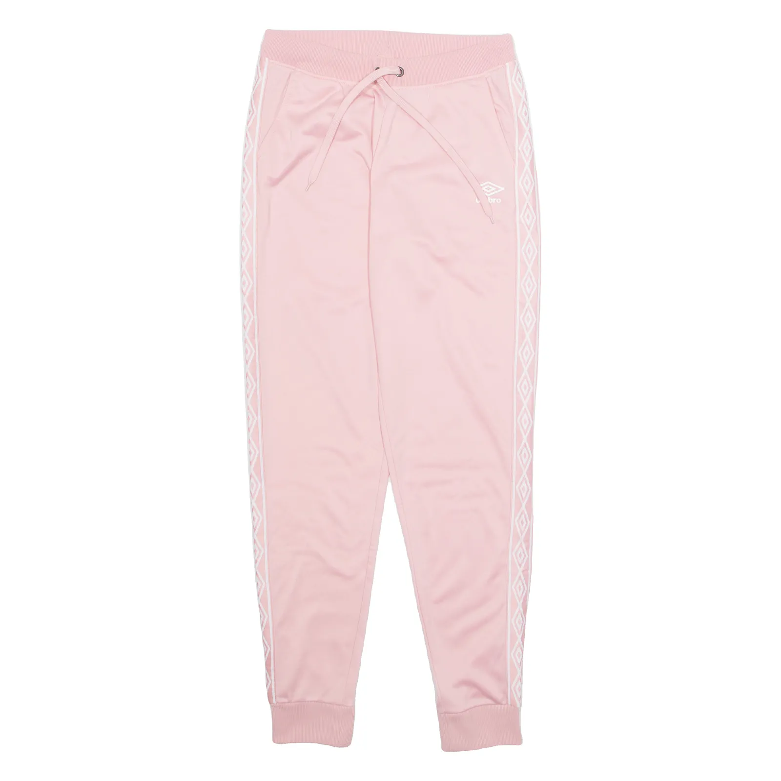 UMBRO Womens Joggers Pink Tapered S W28 L30