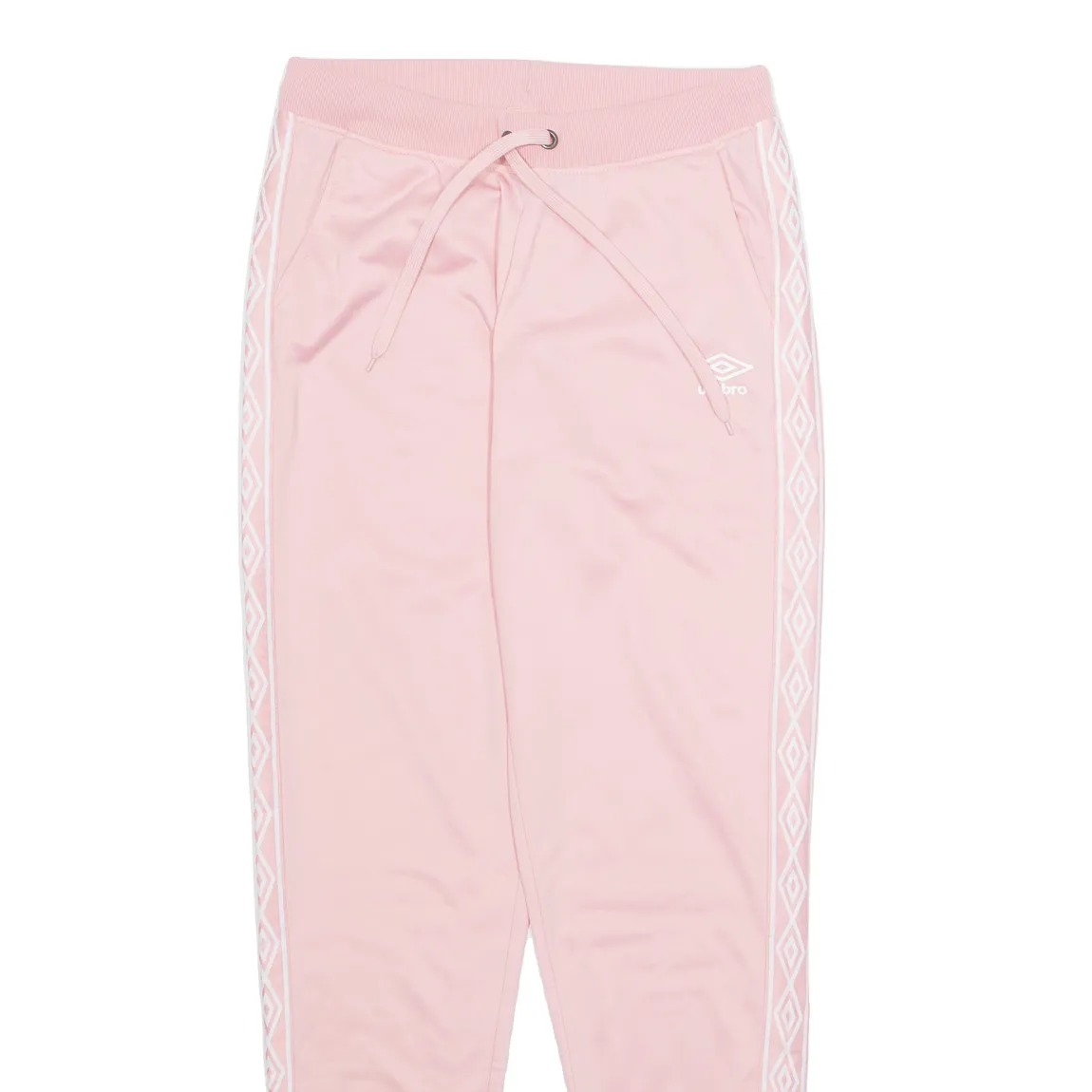 UMBRO Womens Joggers Pink Tapered S W28 L30