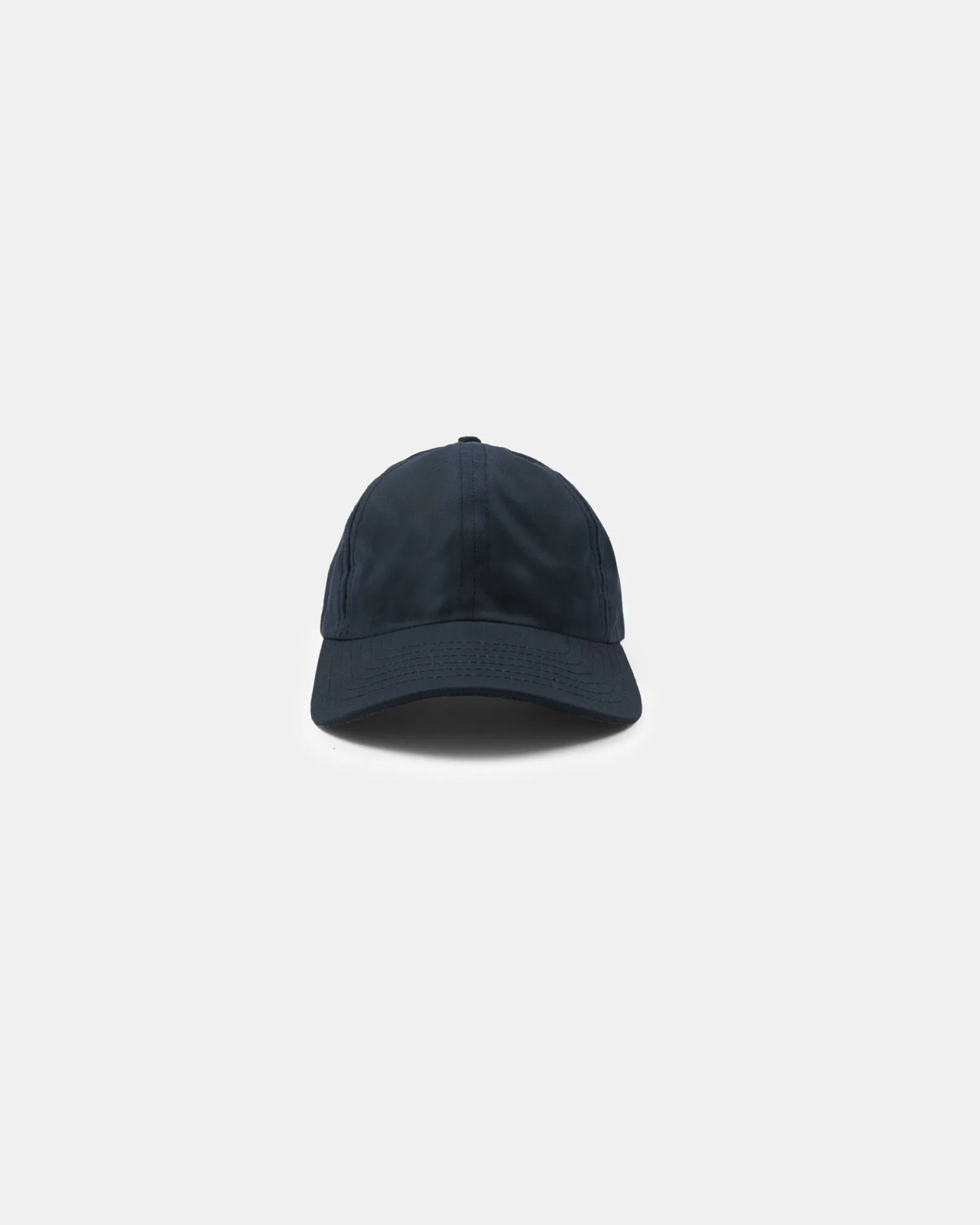 Unstructured Baseball Hat - Dark Navy Waxed Canvas