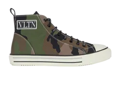 Valentino Camouflage High Top Trainers