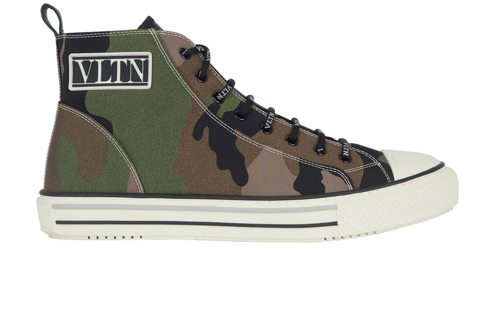 Valentino Camouflage High Top Trainers