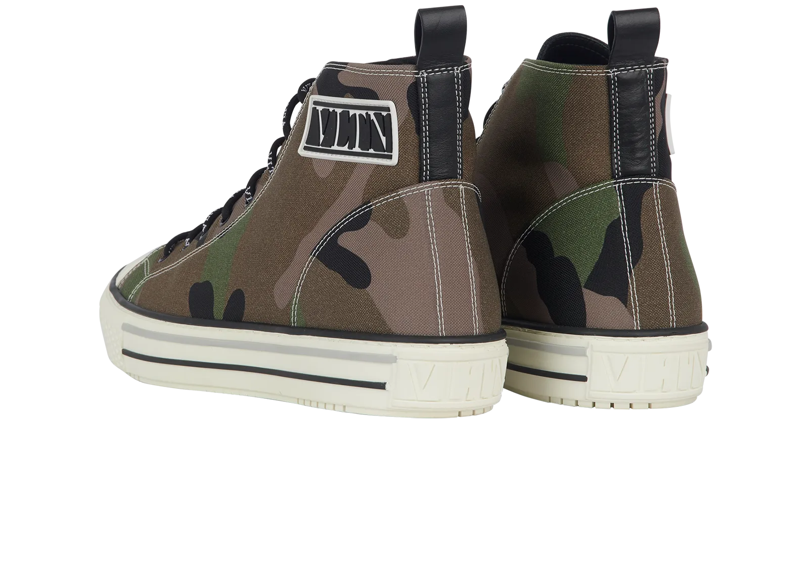 Valentino Camouflage High Top Trainers