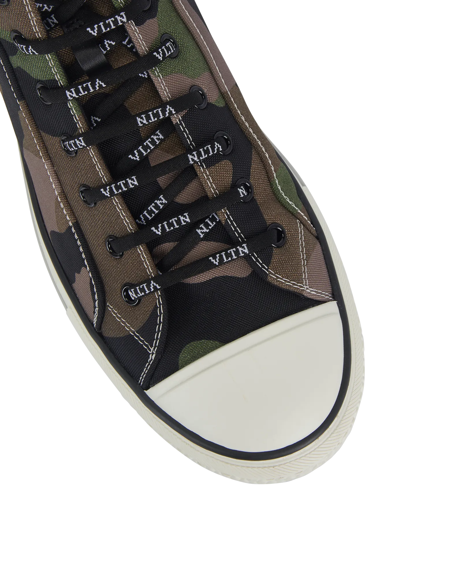 Valentino Camouflage High Top Trainers