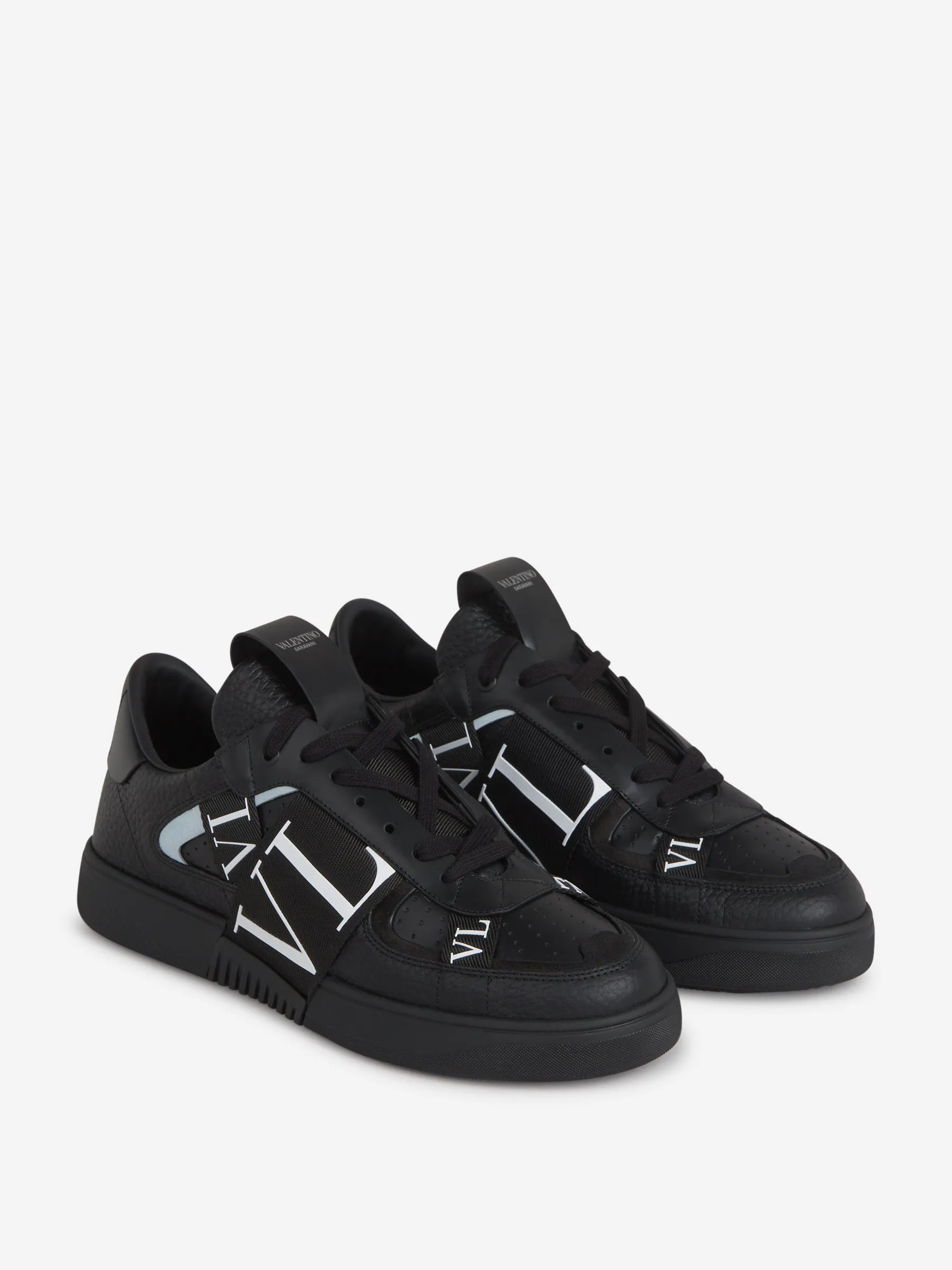 Valentino Garavani Leather Logo Sneakers 