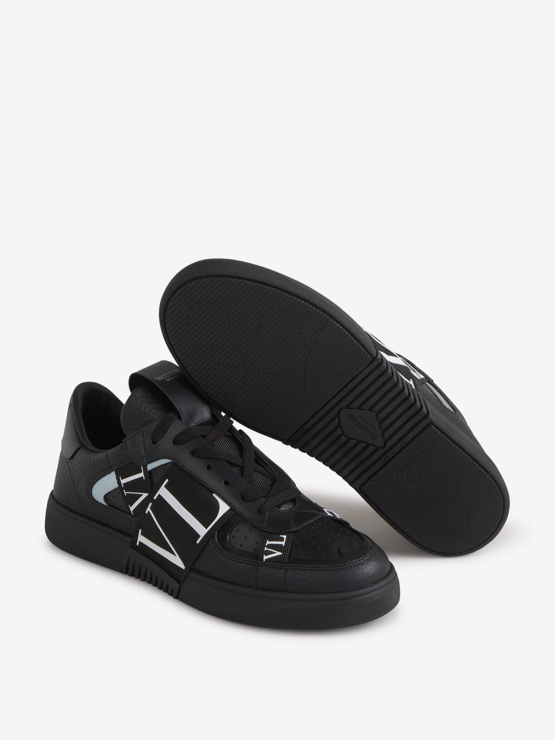 Valentino Garavani Leather Logo Sneakers 