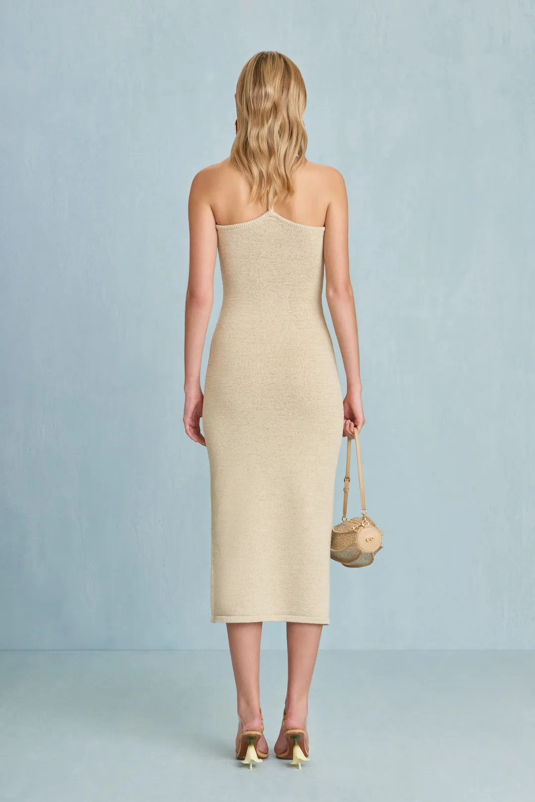 VALMA KNIT DRESS - BEACH