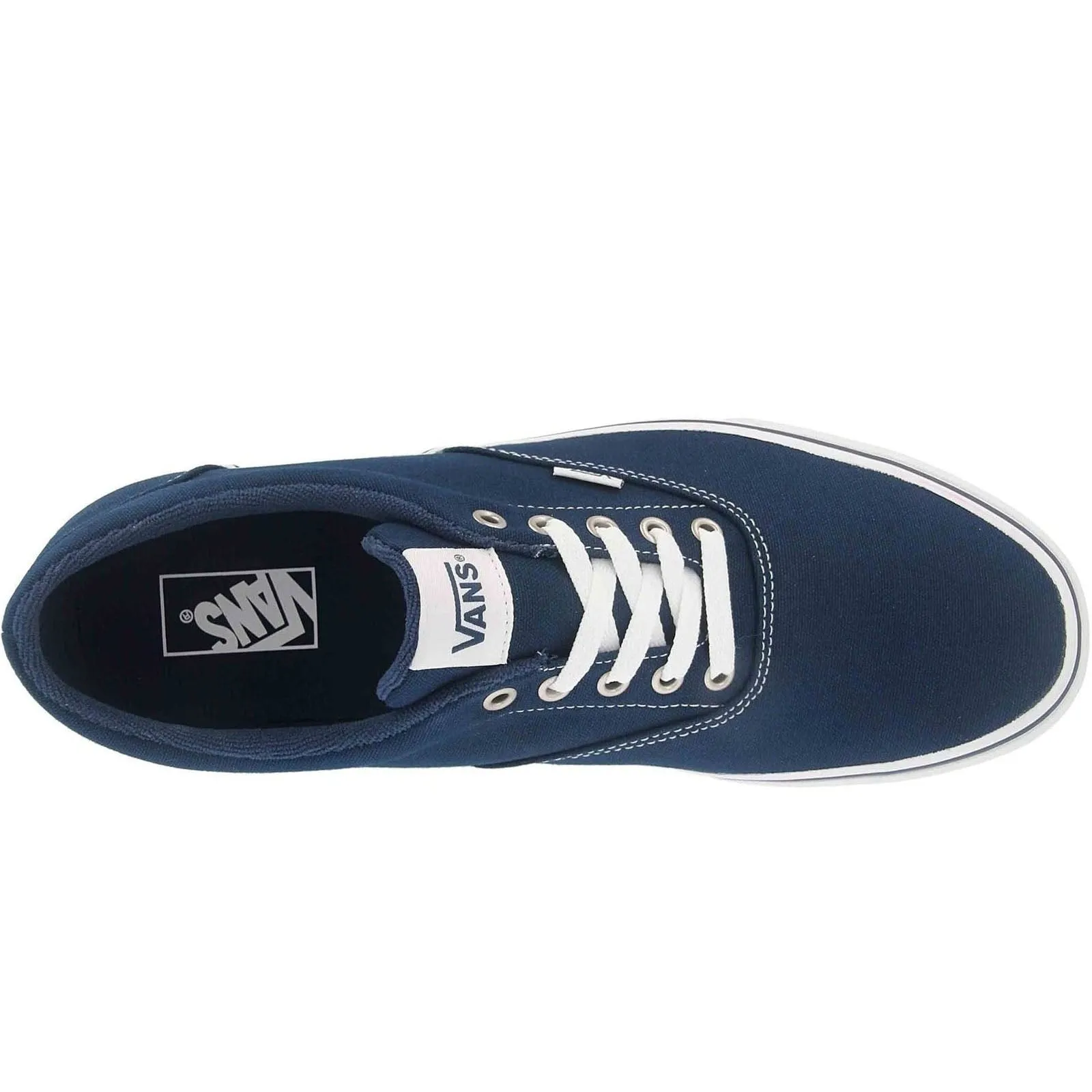 Vans Mens Doheny Canvas Trainers - Blue