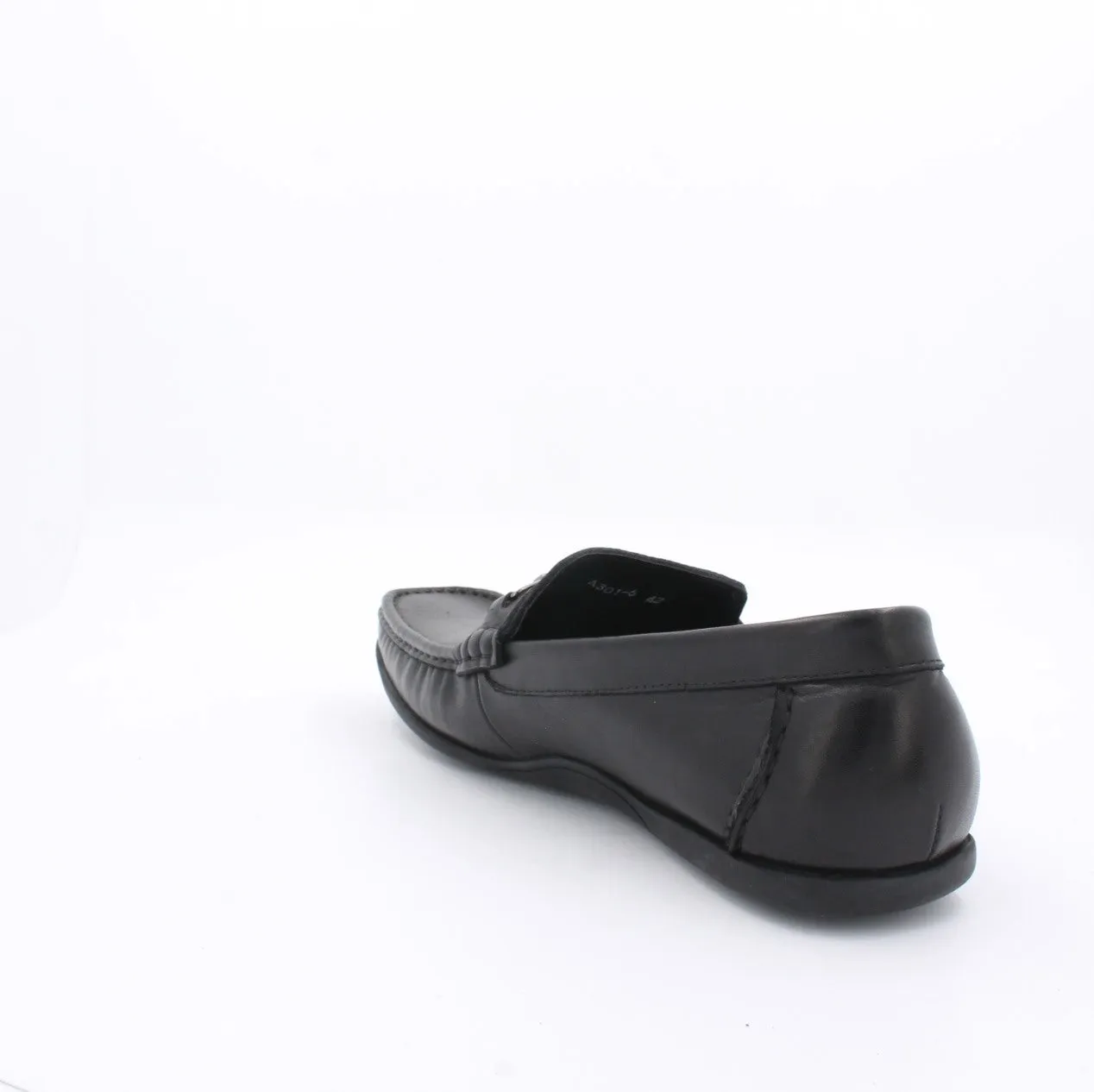 VEELIST MOCCASINS - BLACK