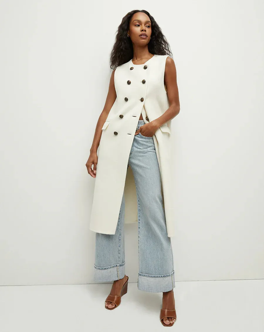 Veronica Beard Hoxton Vest -> Veronica Beard Sleeveless Jacket