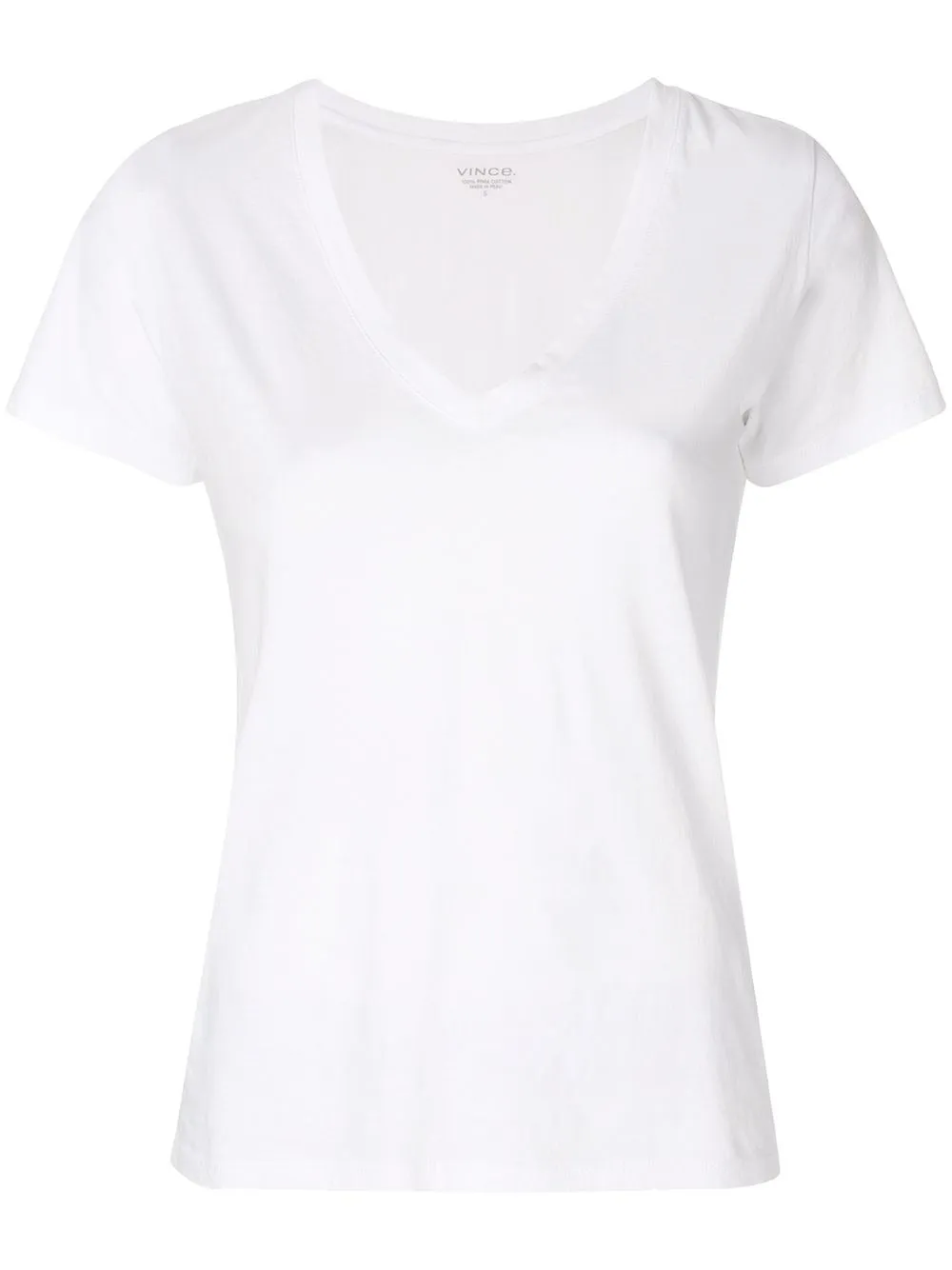 Vince Pima Cotton V-Neck T-Shirt - Shop More Colors now