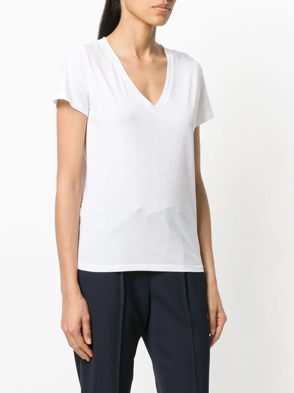 Vince Pima Cotton V-Neck T-Shirt - Shop More Colors now