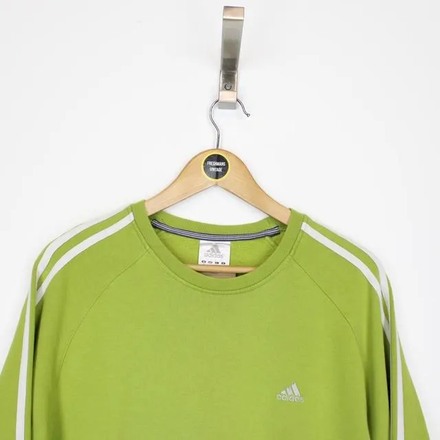 Vintage Adidas Spellout Sweatshirt Medium