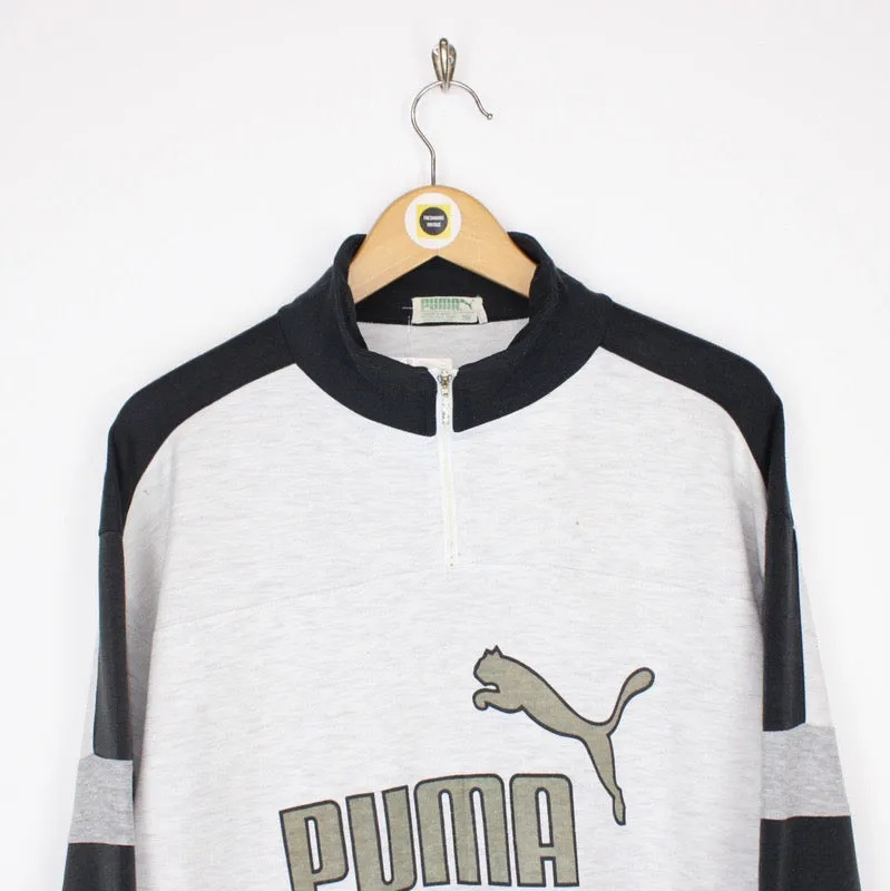 Vintage Puma Sweatshirt Medium