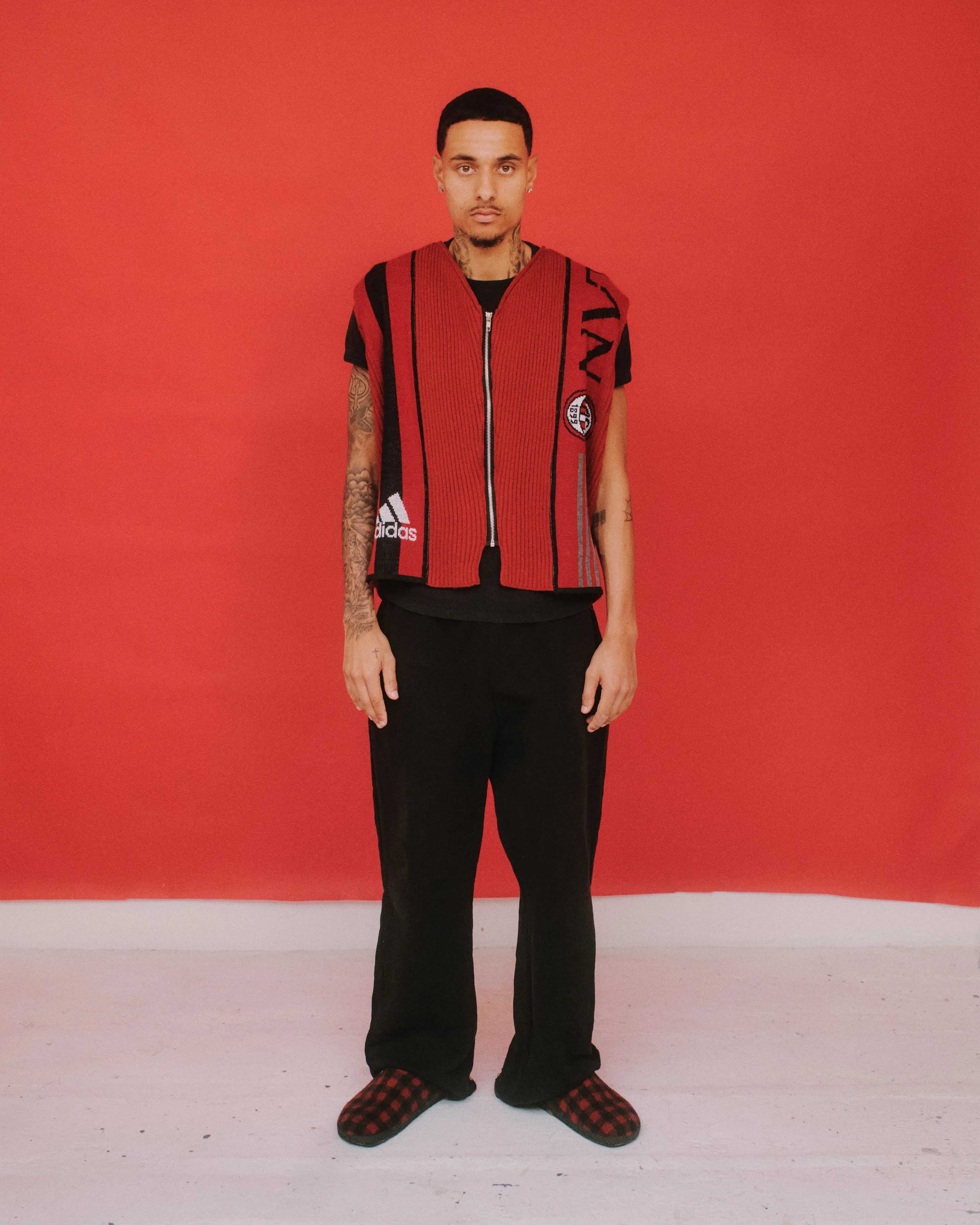 VT Rework : AC Milan x Adidas Knit Vest