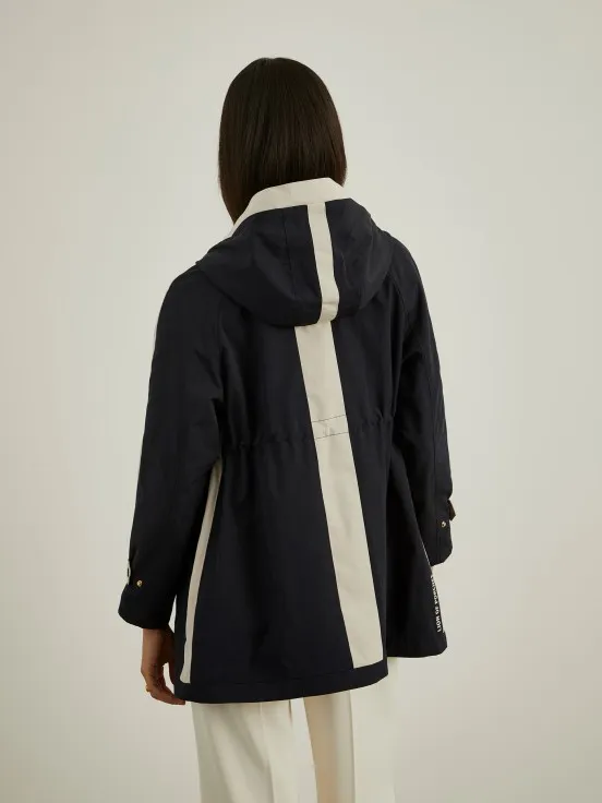 Hooded Parka with Water-Resistant Finish