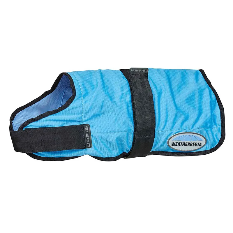 WeatherBeeta Blue Cooling Dog Coat