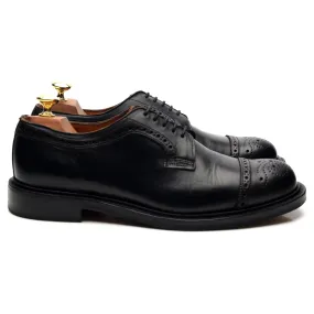 'Wilde II' Black Leather Derby UK 7.5 G