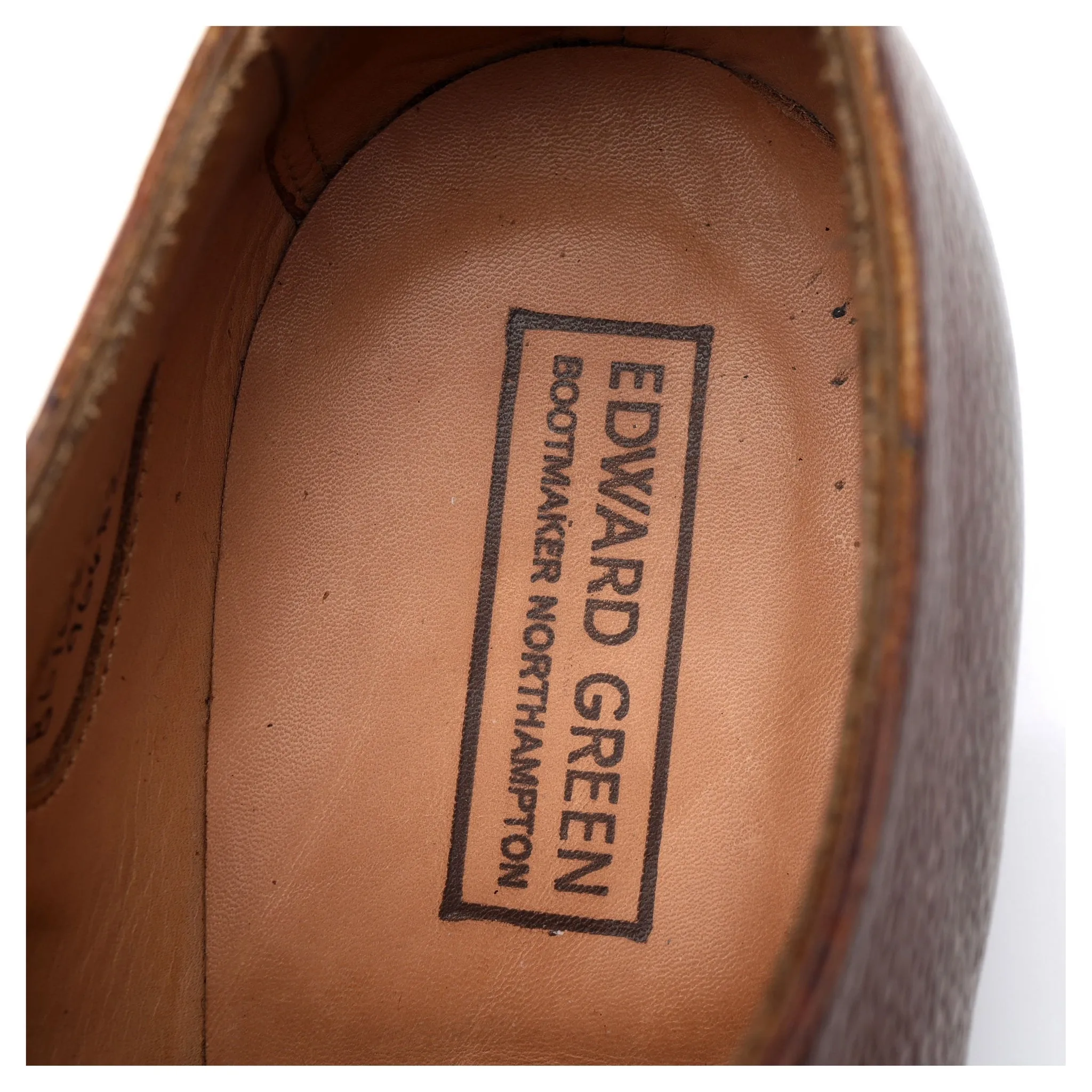 'Windermere' Rosewood Brown Leather Derby UK 6 E